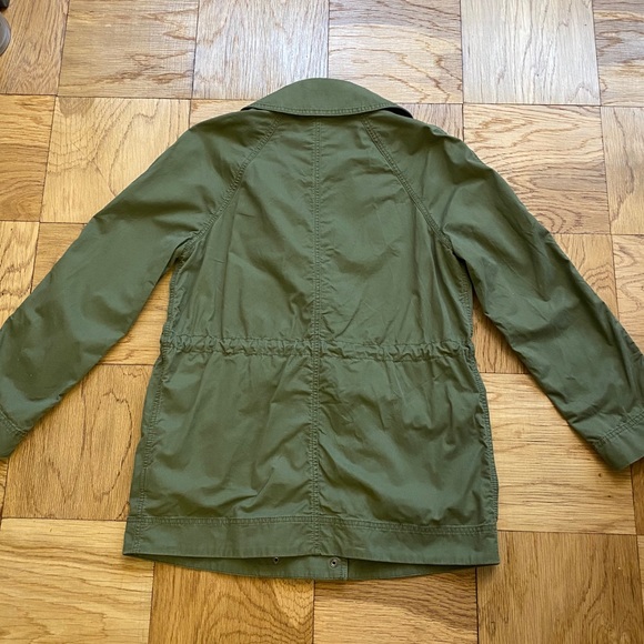 GAP Lightweight Utility Coat Jacket Army Green XS! - Picture 3 of 6